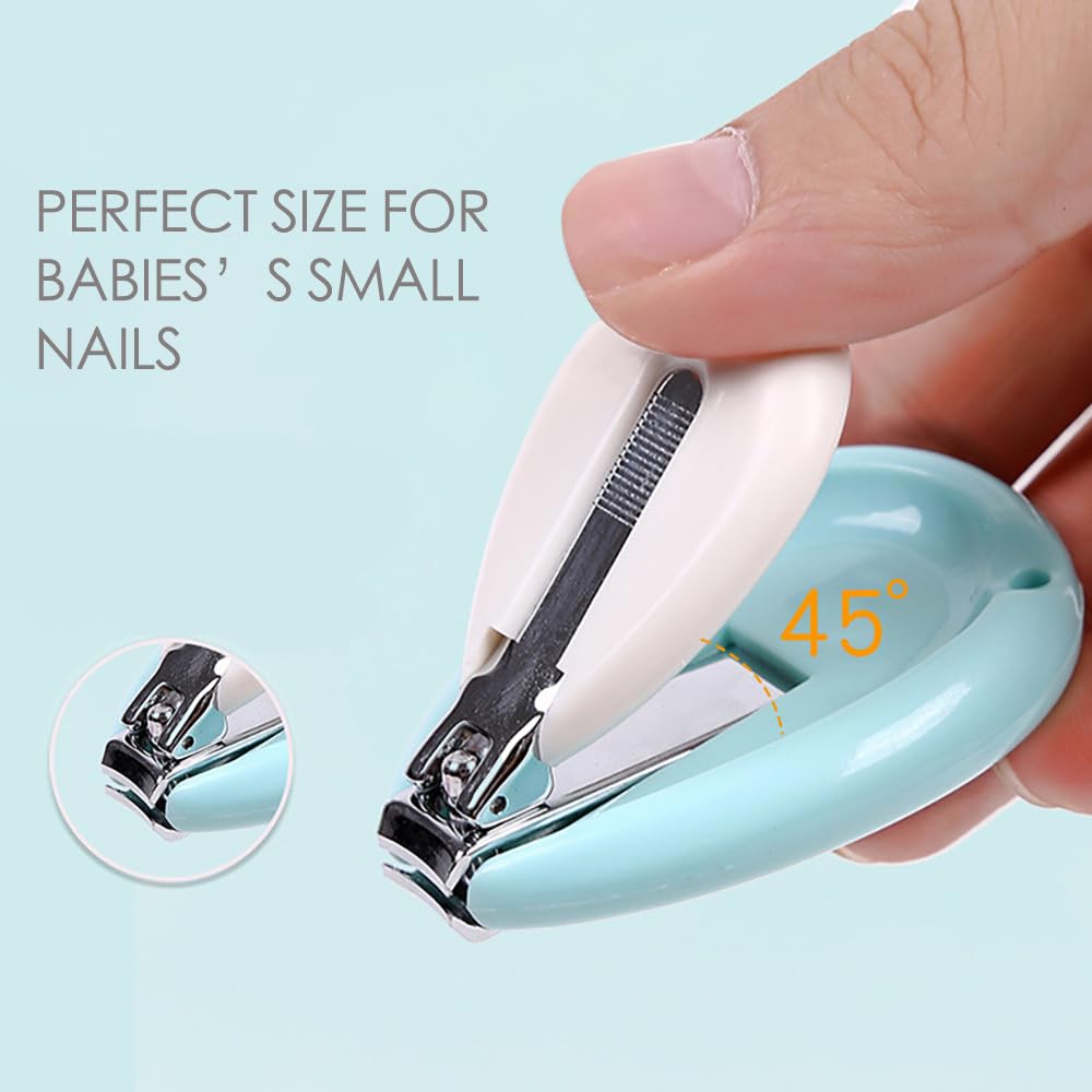 MiHerom one-hand-use nail clipper enabling easy trimming for all ages.