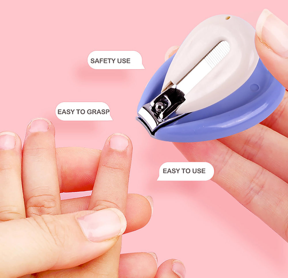 MiHerom silent-cut clipper designed to reduce noise during nail trimming.