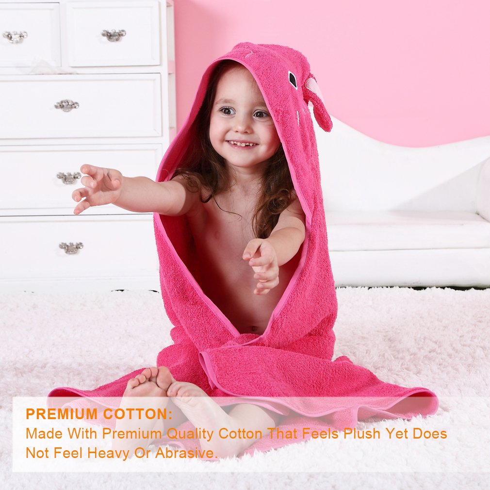 MICHLEY gift-ready rose towel suitable for baby showers