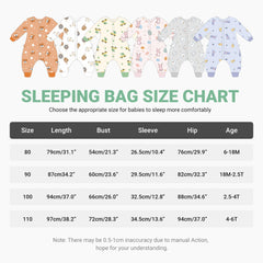 MICHLEY baby sleeping sack worn on toddler to illustrate secure wearable blanket