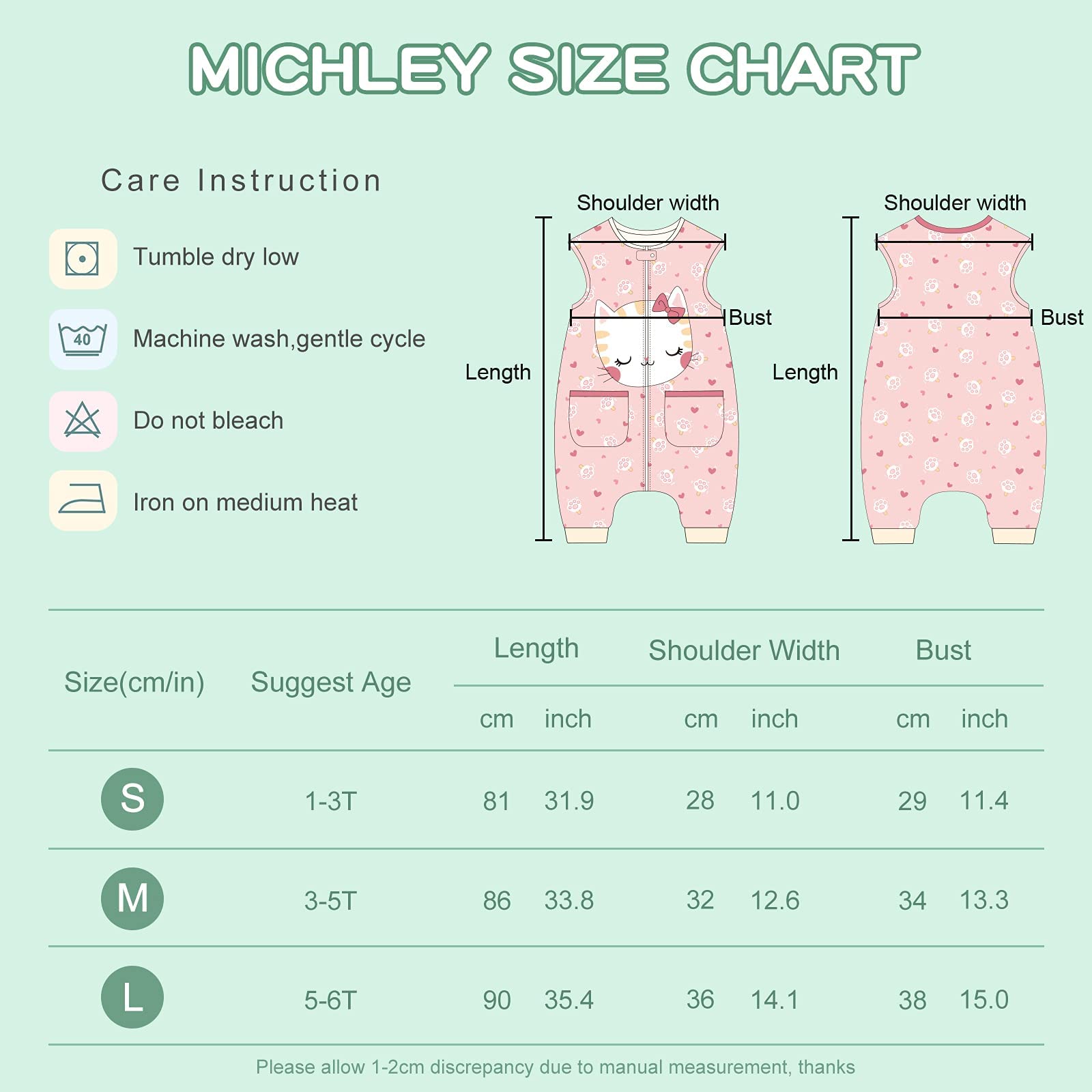 MICHLEY cozy fabric helps maintain comfortable warmth during autumn and winter nights.