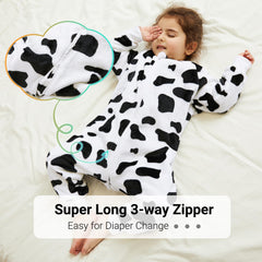 MICHLEY cow cartoon design adds playful style to bedtime