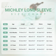 MICHLEY flannel sleeping bag long-sleeve style for unisex warmth