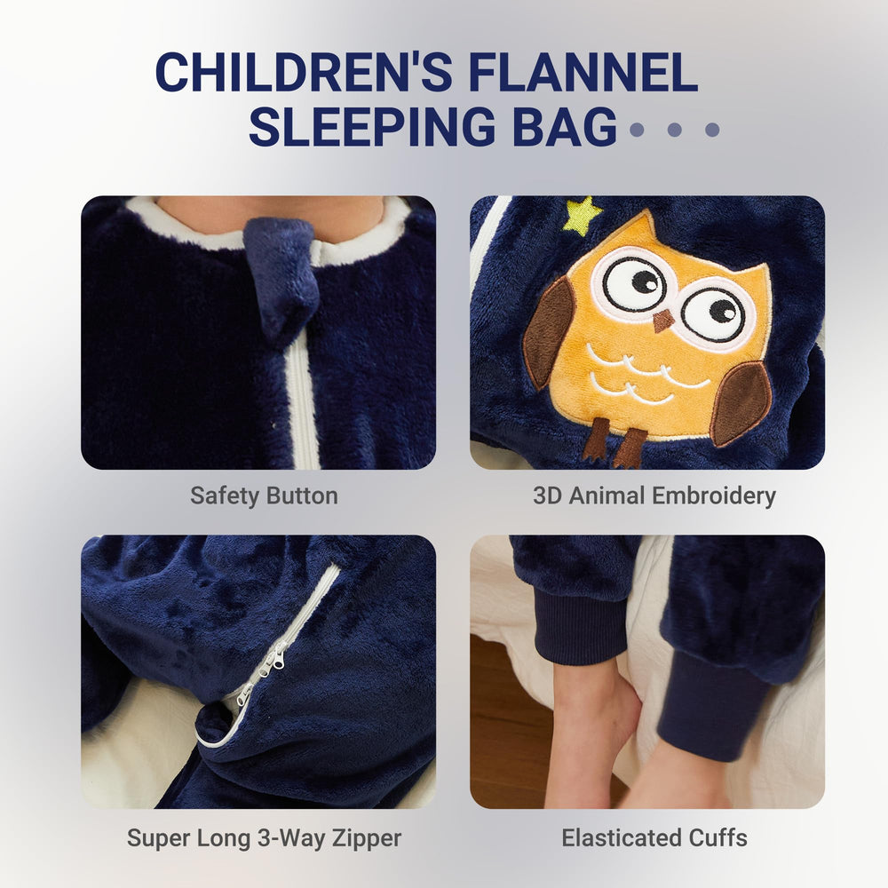 MICHLEY unisex sleeping bag design suits boys and girls for autumn nights
