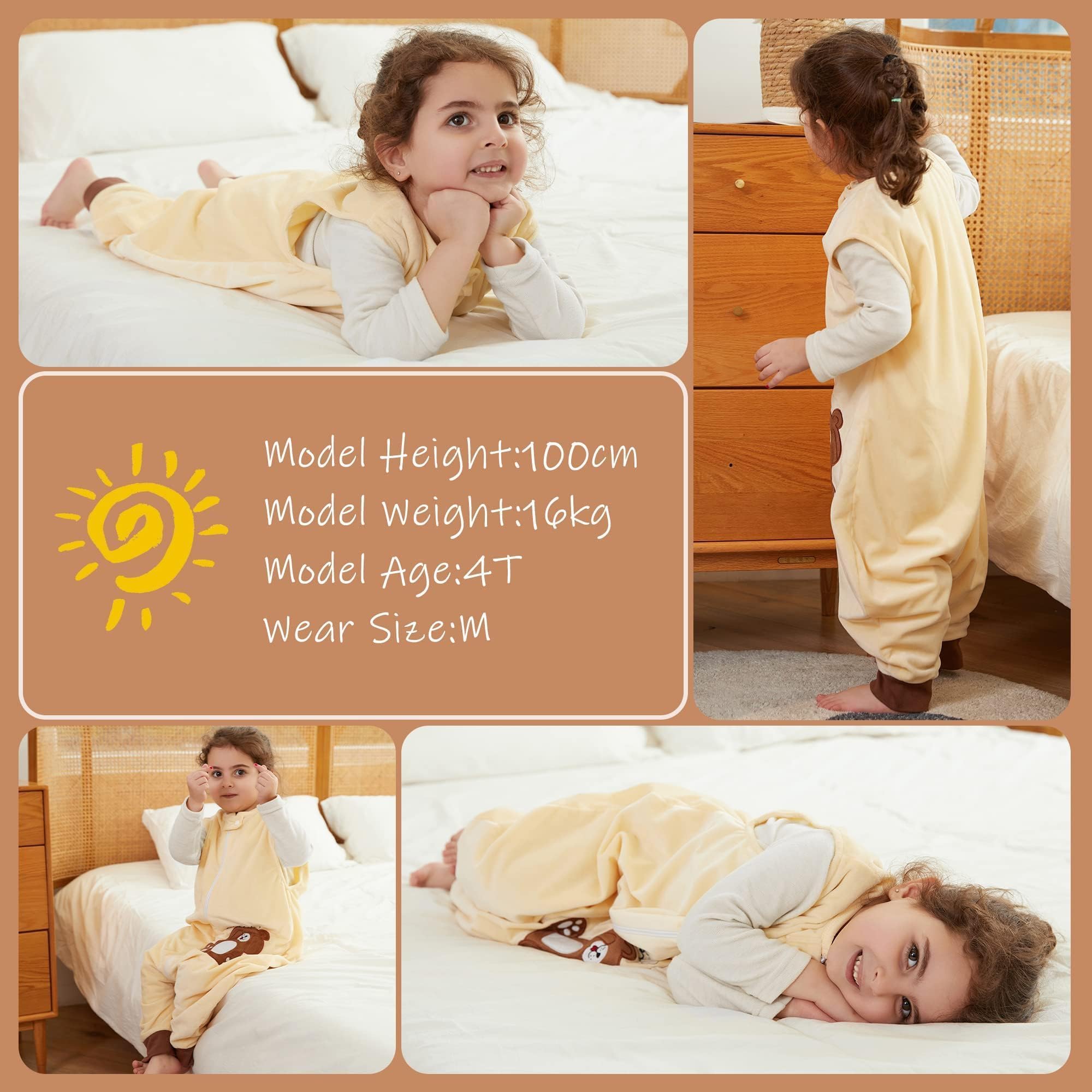 MICHLEY machine-washable sleepsack stays soft after washing and daily use.
