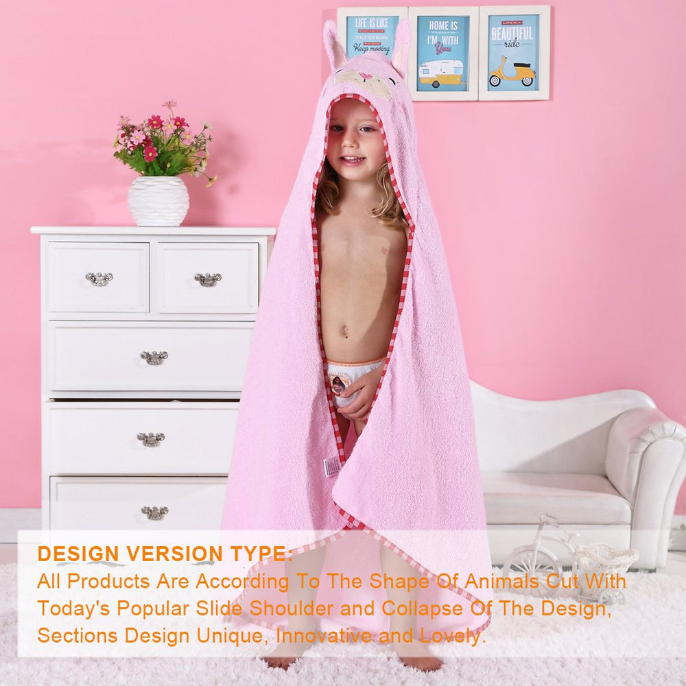 MICHLEY Pink Baby Towel gift-ready for baby showers