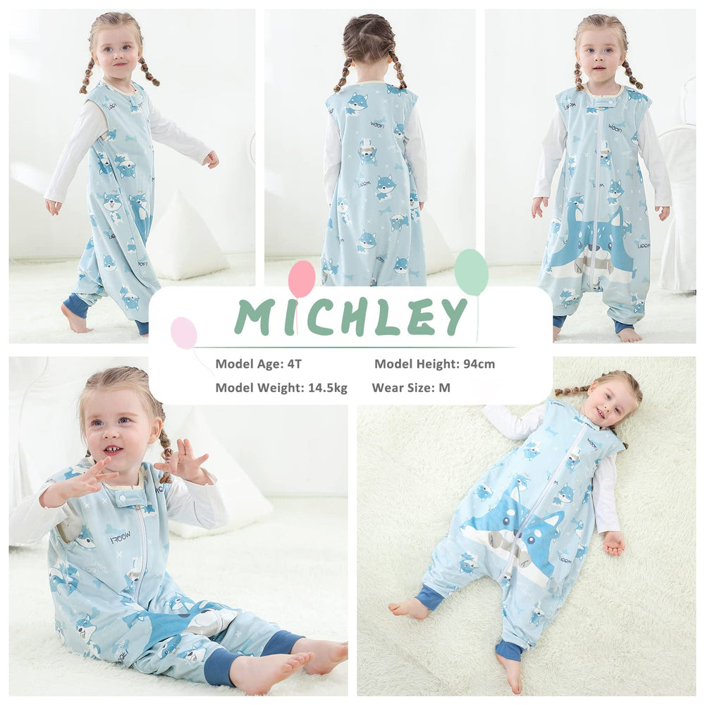 MICHLEY size 3-5T image shows room to grow and easy wear.