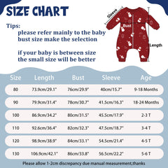 MICHLEY size range label showing growth-friendly fit from 80 to 130.