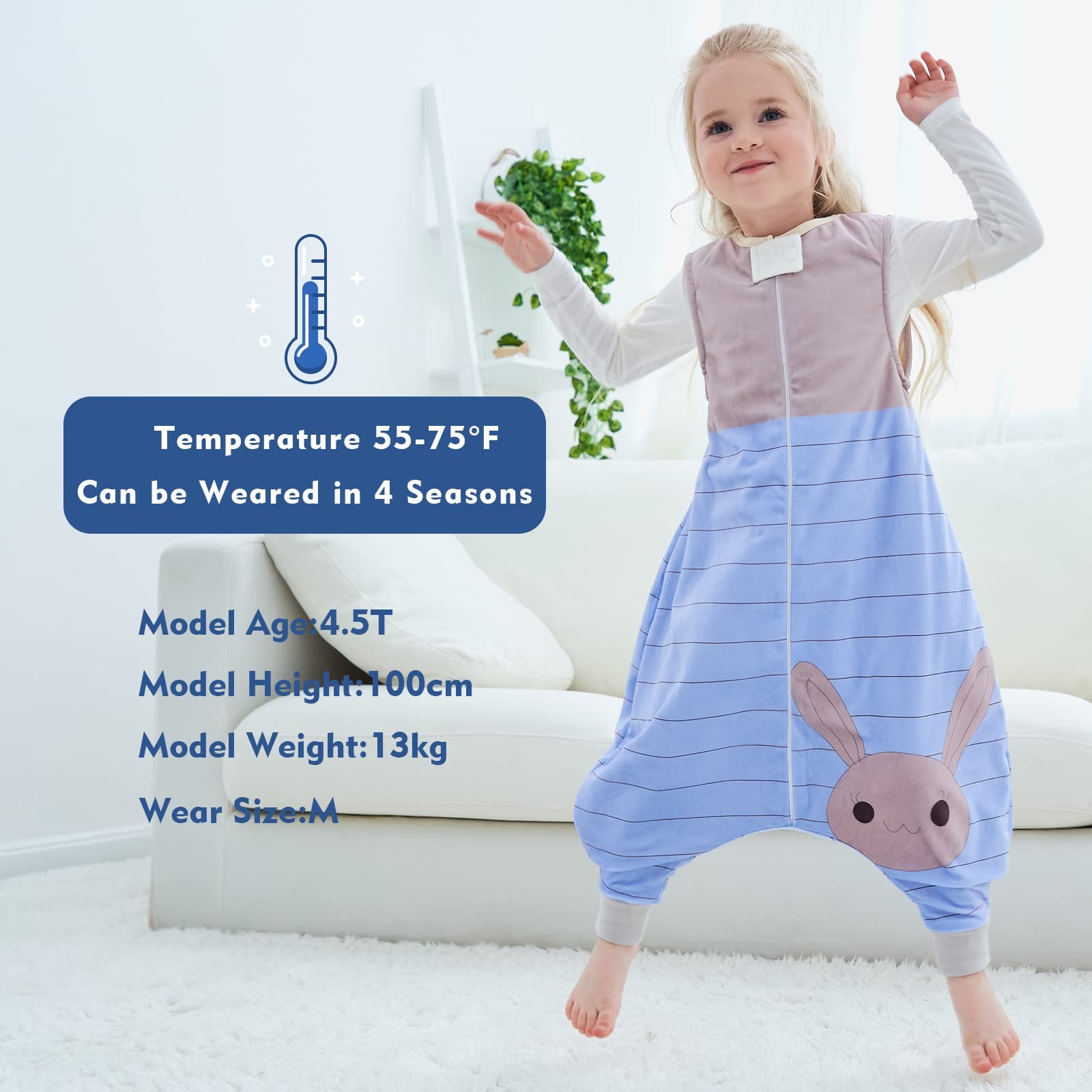 MICHLEY breathable polyester with soft cotton filling for cozy comfort