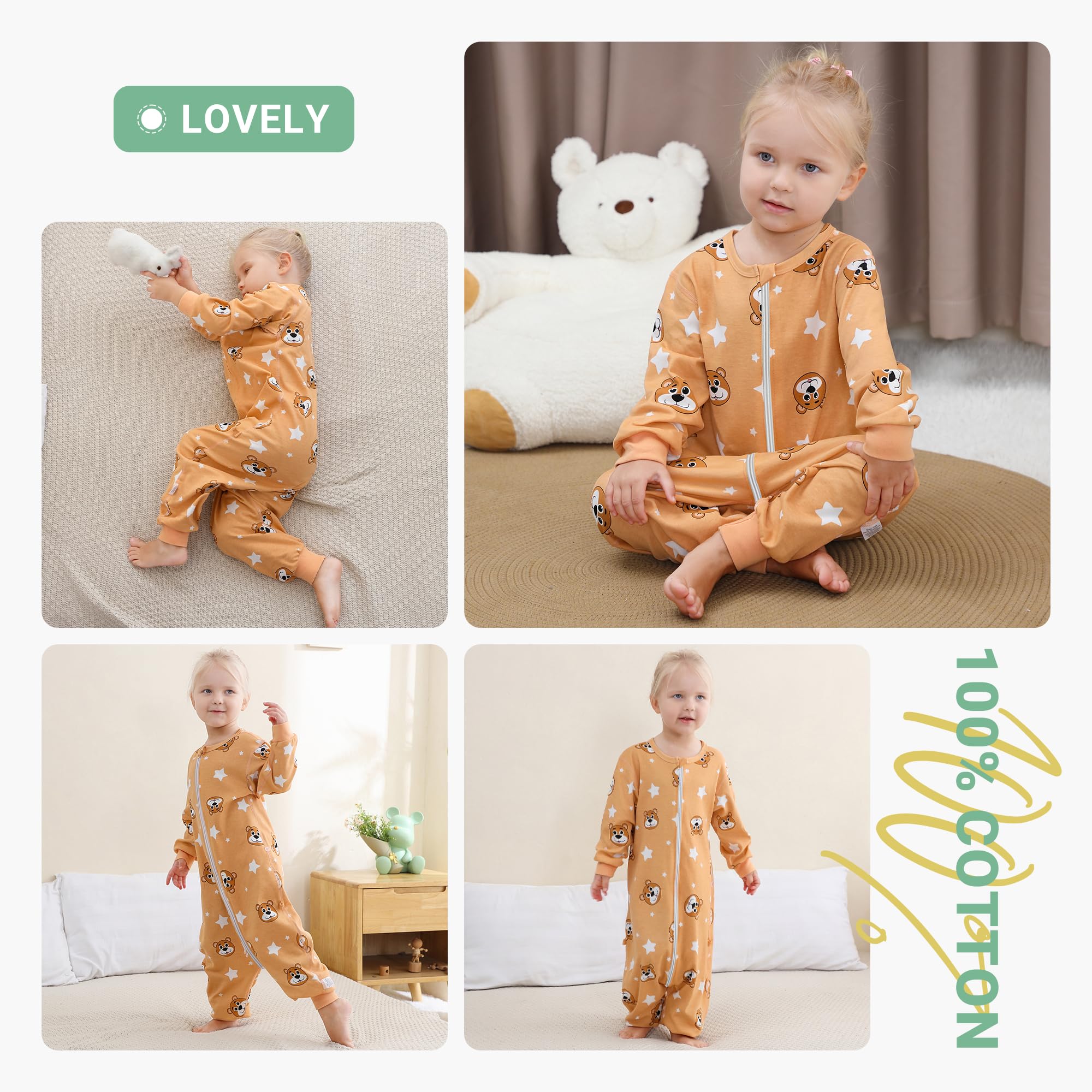 MICHLEY sleeping sack in crib promotes safe sleep by reducing loose blankets
