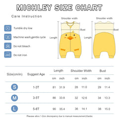 MICHLEY sleeping sack with zip cover at the top protects little one's chin during night changes.