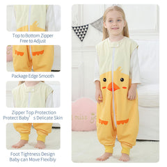MICHLEY sleeping sack 2-way zip enables easy diaper changes