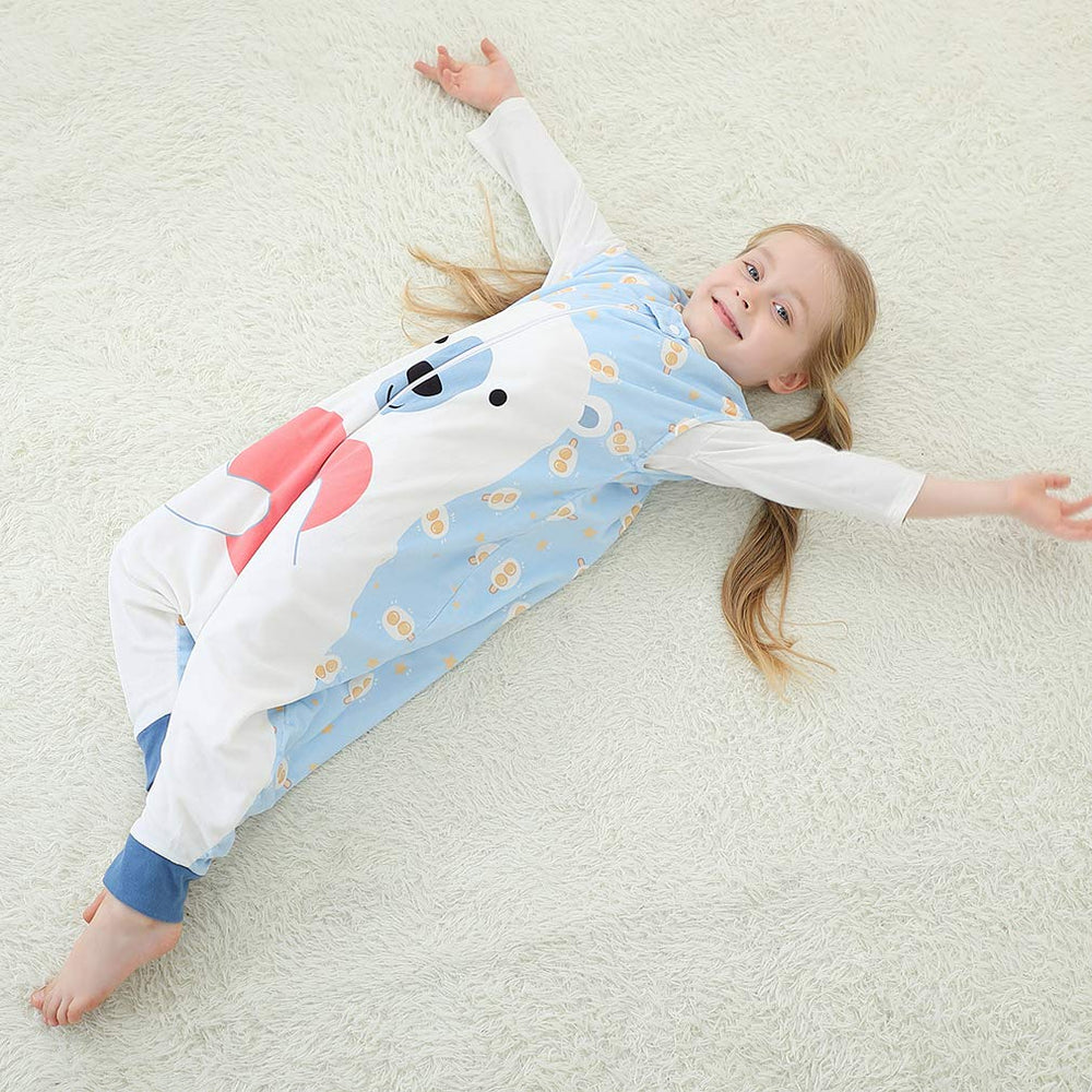 MICHLEY easy-night-changes emphasize the two-way zipper in action.