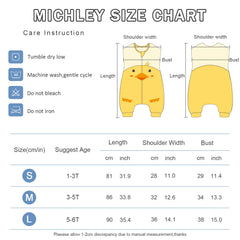 MICHLEY fabric texture shows breathable material for sensitive baby skin