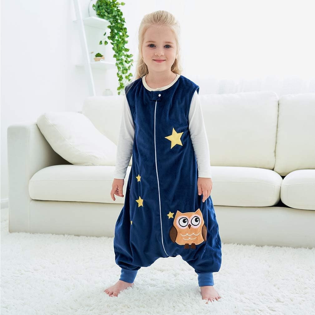 MICHLEY growth-friendly design transitions from swaddle to wearable sleep sack