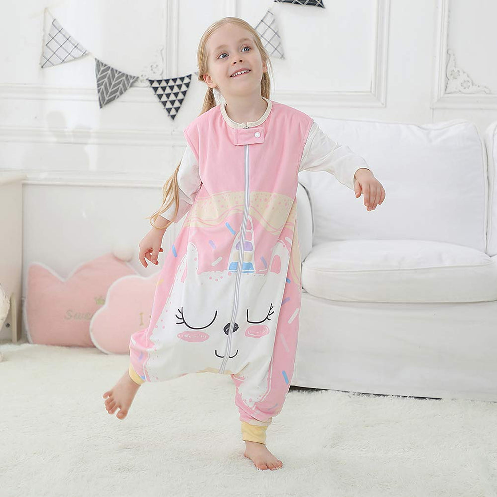 MICHLEY pink unicorn detail adds playful appeal during bedtime