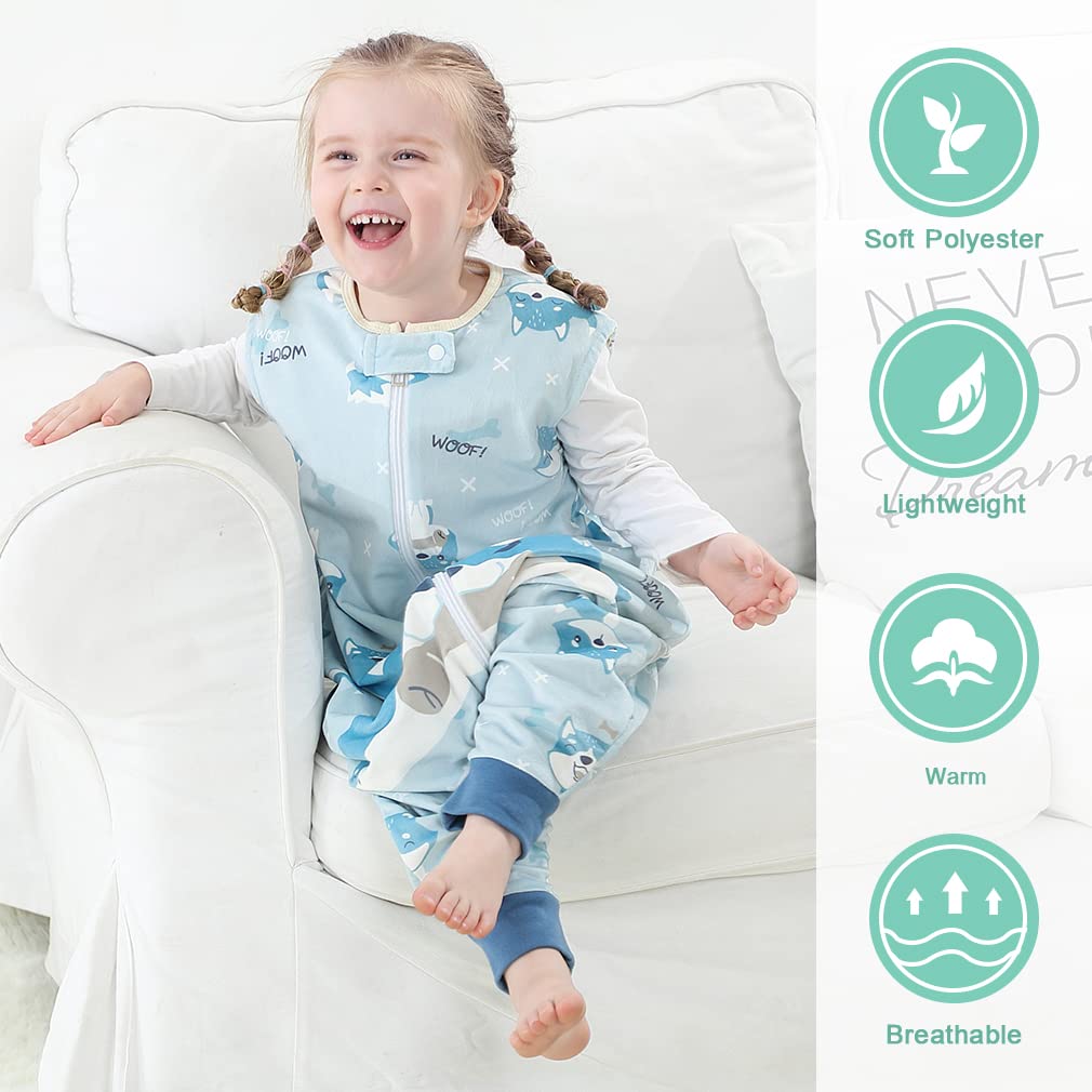 MICHLEY unisex dog-design sleeping bag suitable for home or outings.