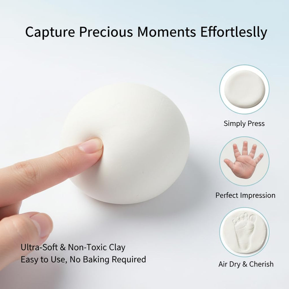 MICKYU gift-box packaging image suggests a ready-to-gift baby shower present.