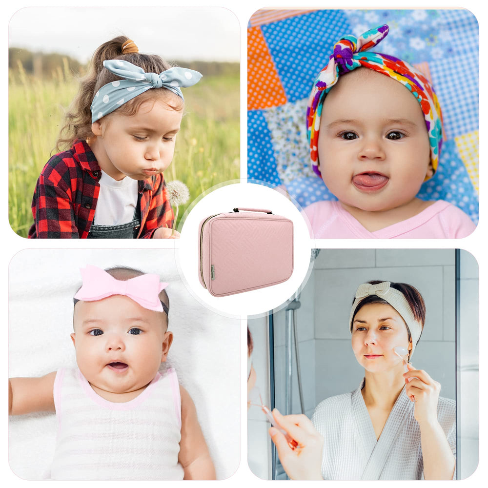MICOM gift-ready hair accessories storage bag makes a thoughtful present for parents.