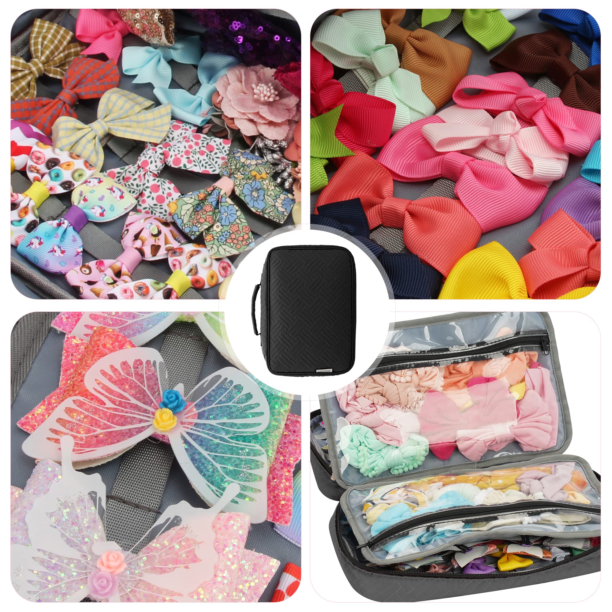 Micom premium material case with smooth zippers ensures durable everyday use.