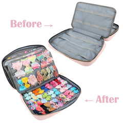 MICOM premium-material soft-touch fabric offers durable yet gentle care for little accessories.