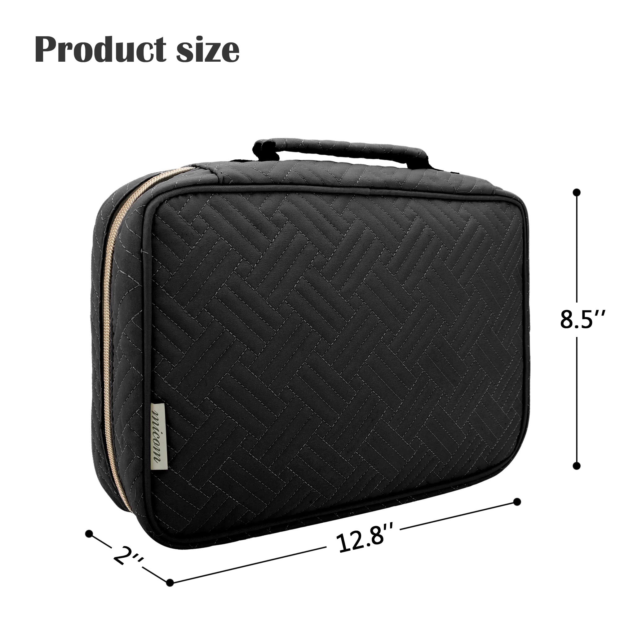 Micom travel-friendly storage bag with sturdy handle for on-the-go organization.