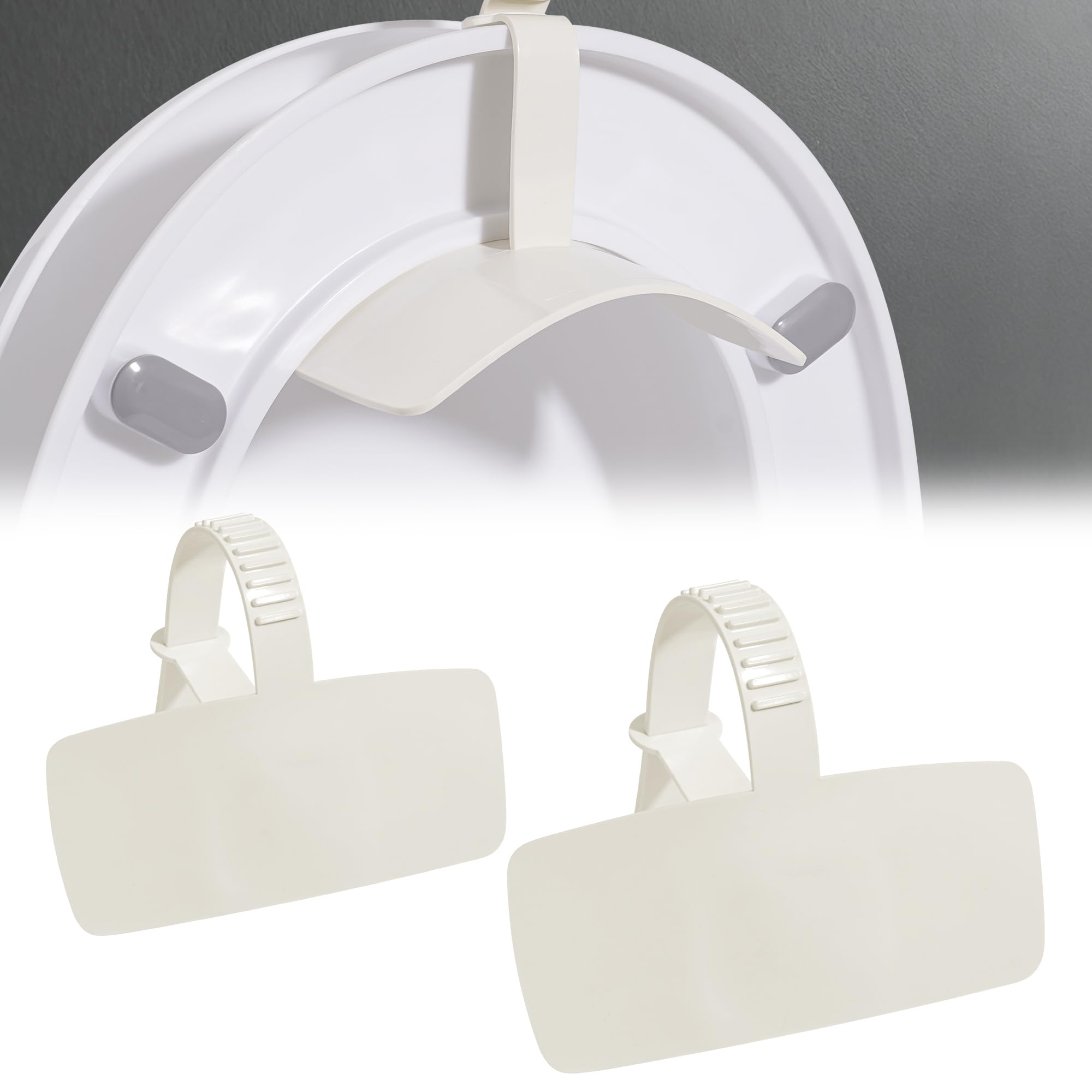 Micutapsino toilet splash guard center-strap blocks leaks for cleaner bathrooms.