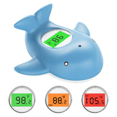 Miedecdel baby bath thermometer front display shows temperature clearly.