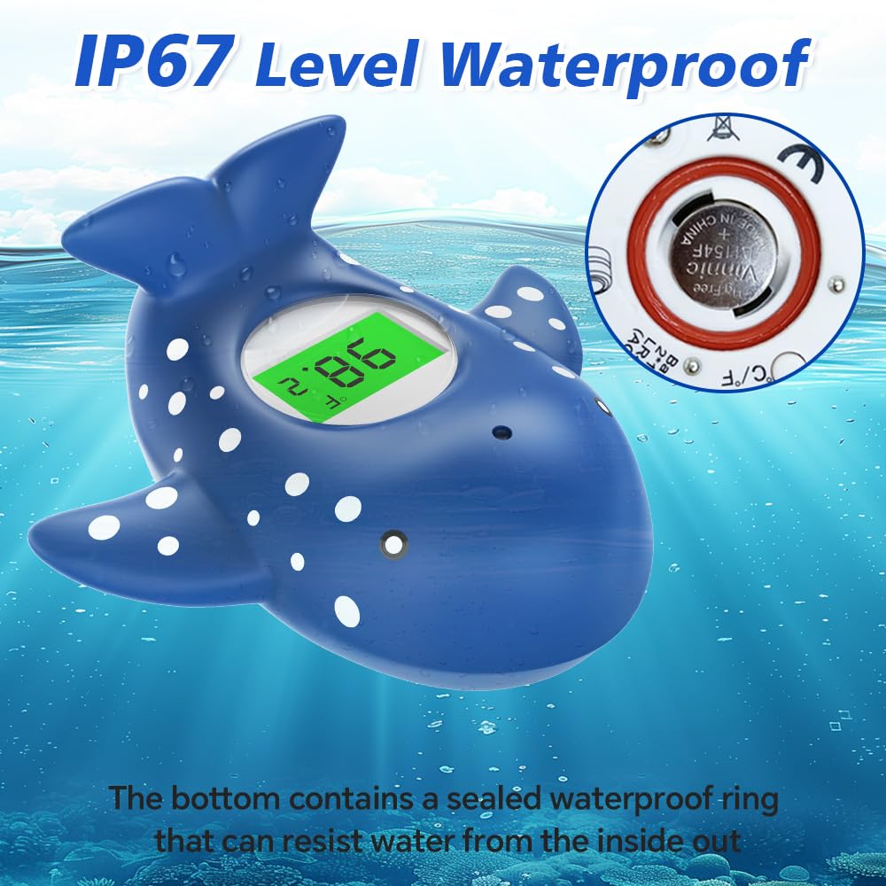 Miedecdel device IP67 waterproof for bath and pool play.