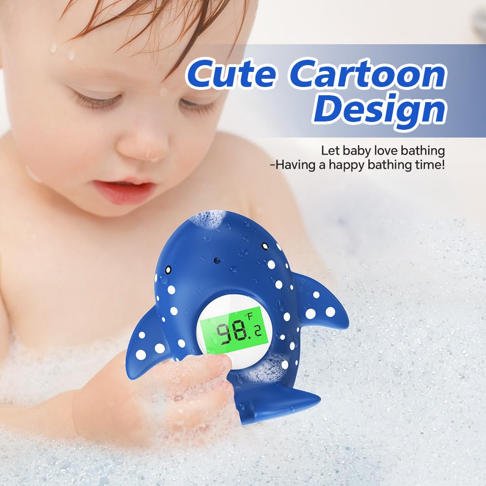 Miedecdel thermometer suitable for bathtubs and swimming pools for family use.