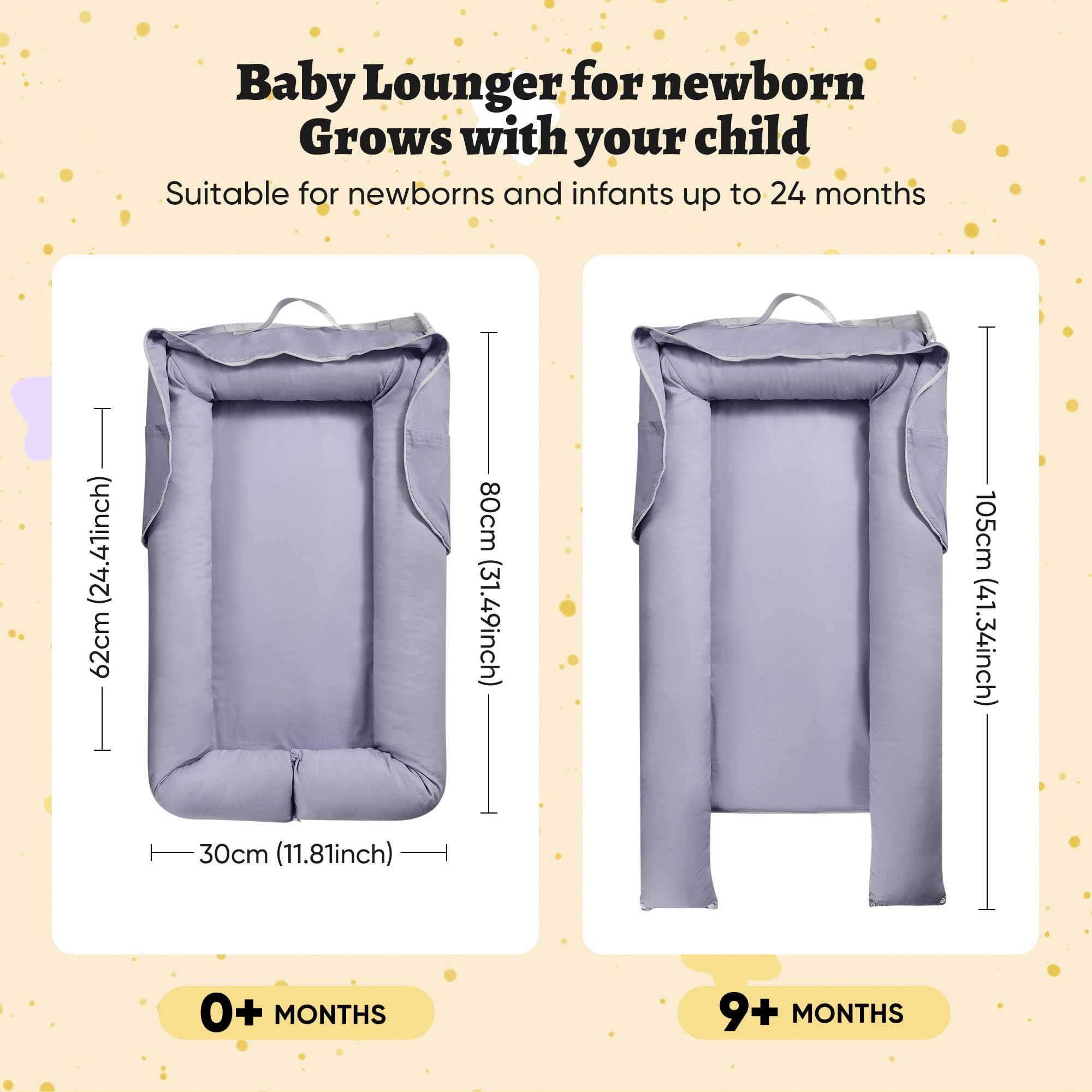 Miereirl breathable fabric close-up highlights skin-friendly comfort for delicate newborns.