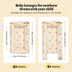 Miereirl Dino nest cover is machine washable for easy cleaning and long-lasting softness.