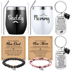 Mifoci mommy tumbler with double-wall insulation keeps drinks cold or hot.