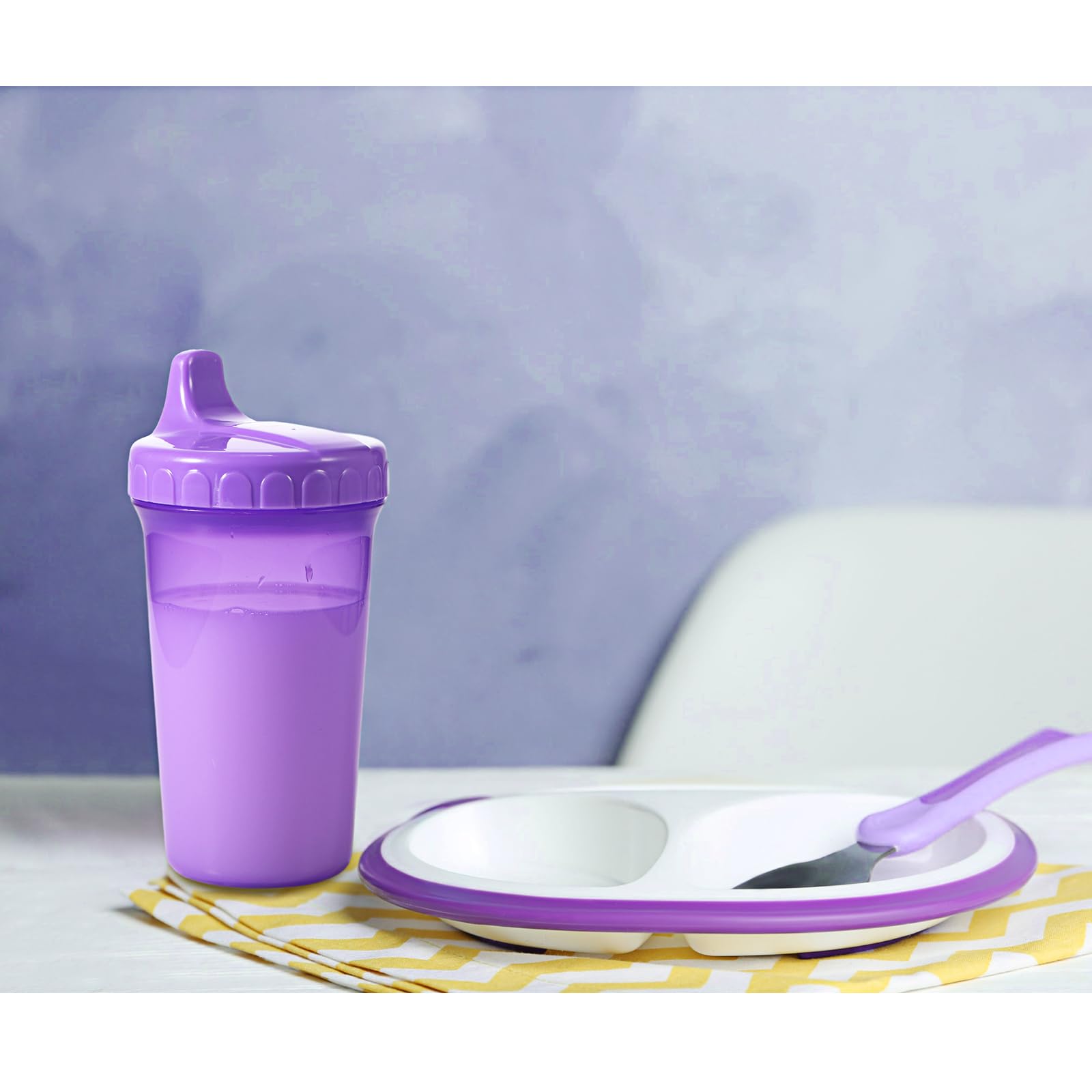 Mifoci dishwasher-safe toddler cups easy-clean design after meals.