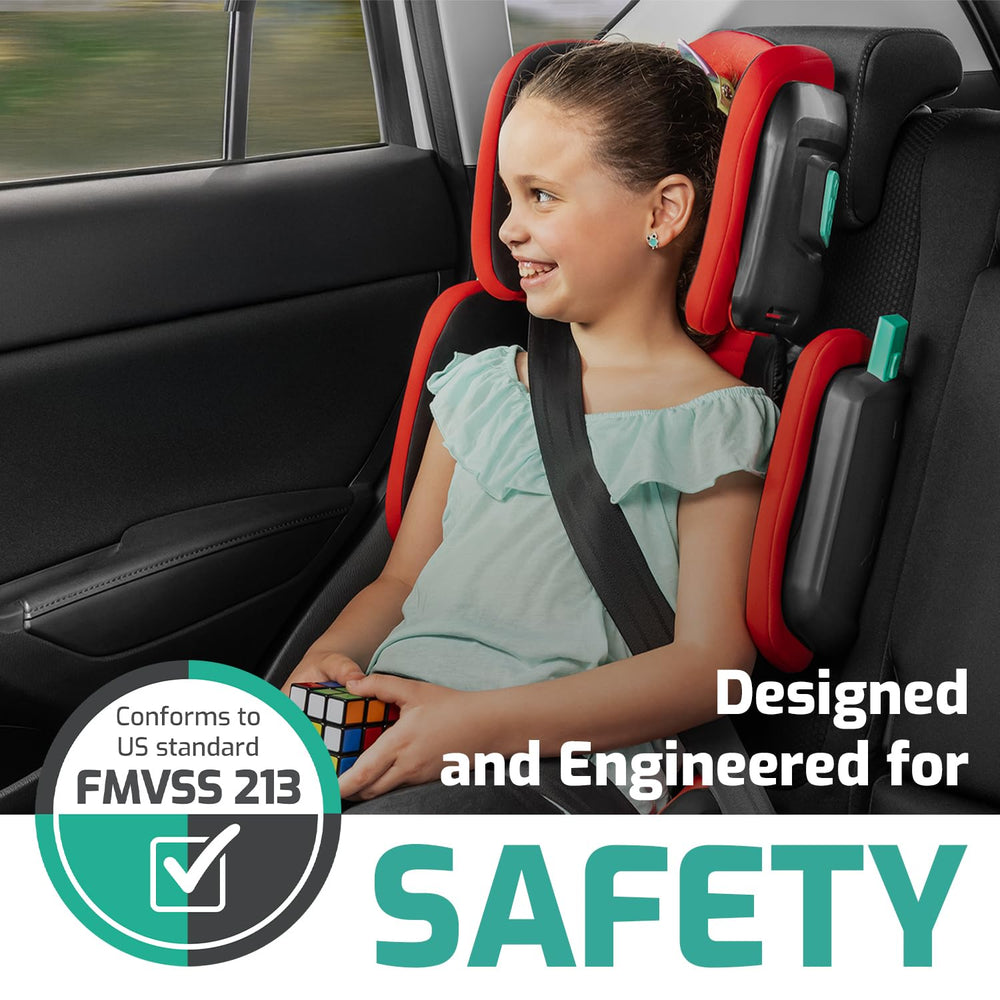 Mifold Hifold adjusts seat width, body width, head width, and height for belt fit.