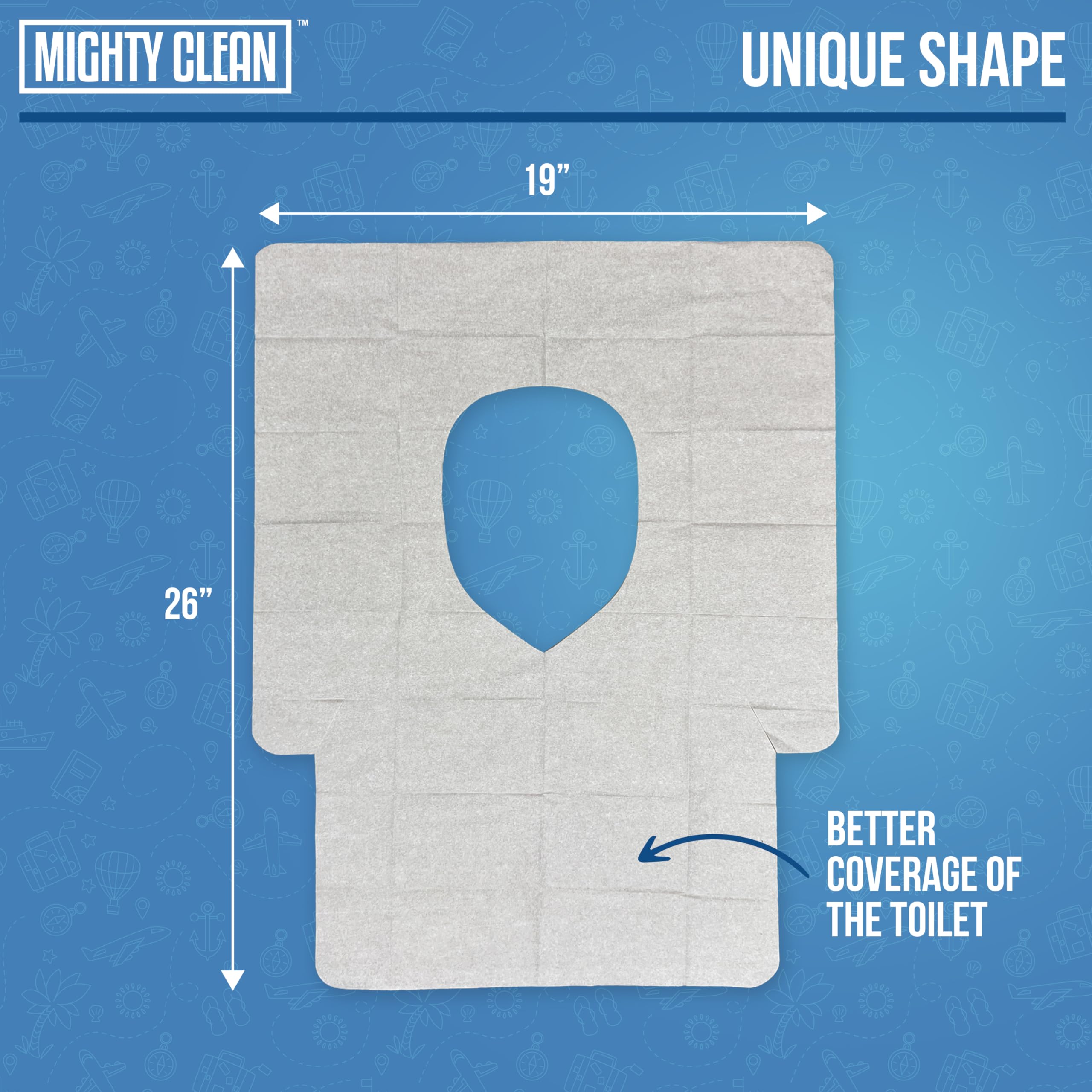 Mighty Clean biodegradable wood-pulp material dissolves in water to reduce waste.