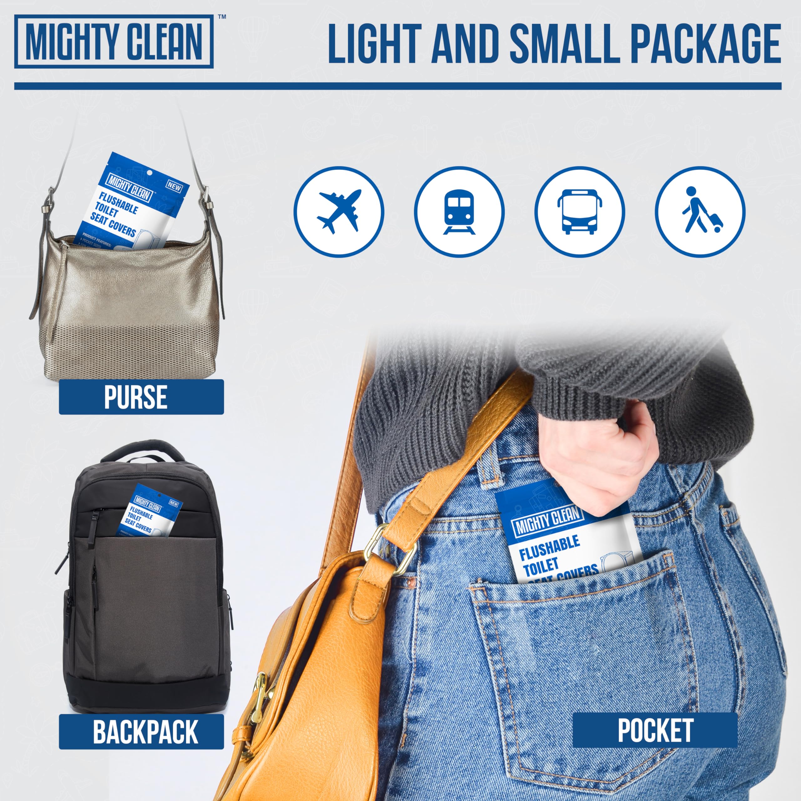 Mighty Clean family-friendly design suits adults, seniors, and kids in public restrooms.
