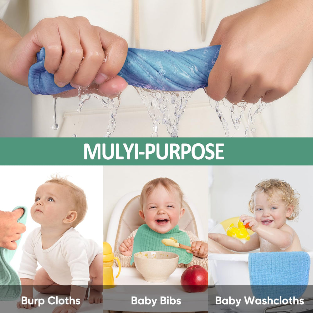 MIGIOL Burp Cloths travel-friendly and compact for on-the-go care