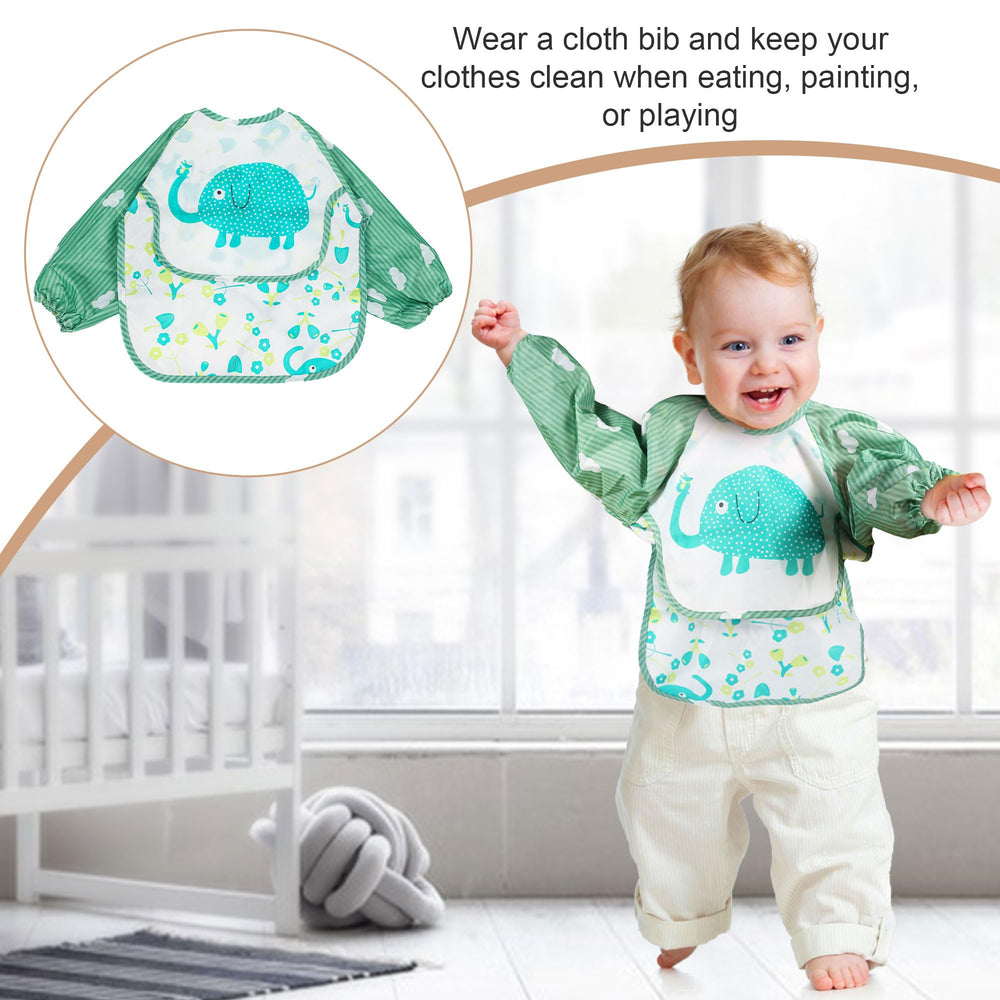 MIICASA adjustable silicone bib helps catch spills during meals