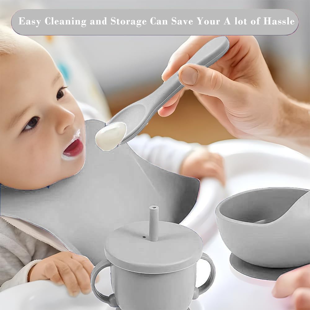 MIICASA training cup helps toddlers practice drinking with no spills