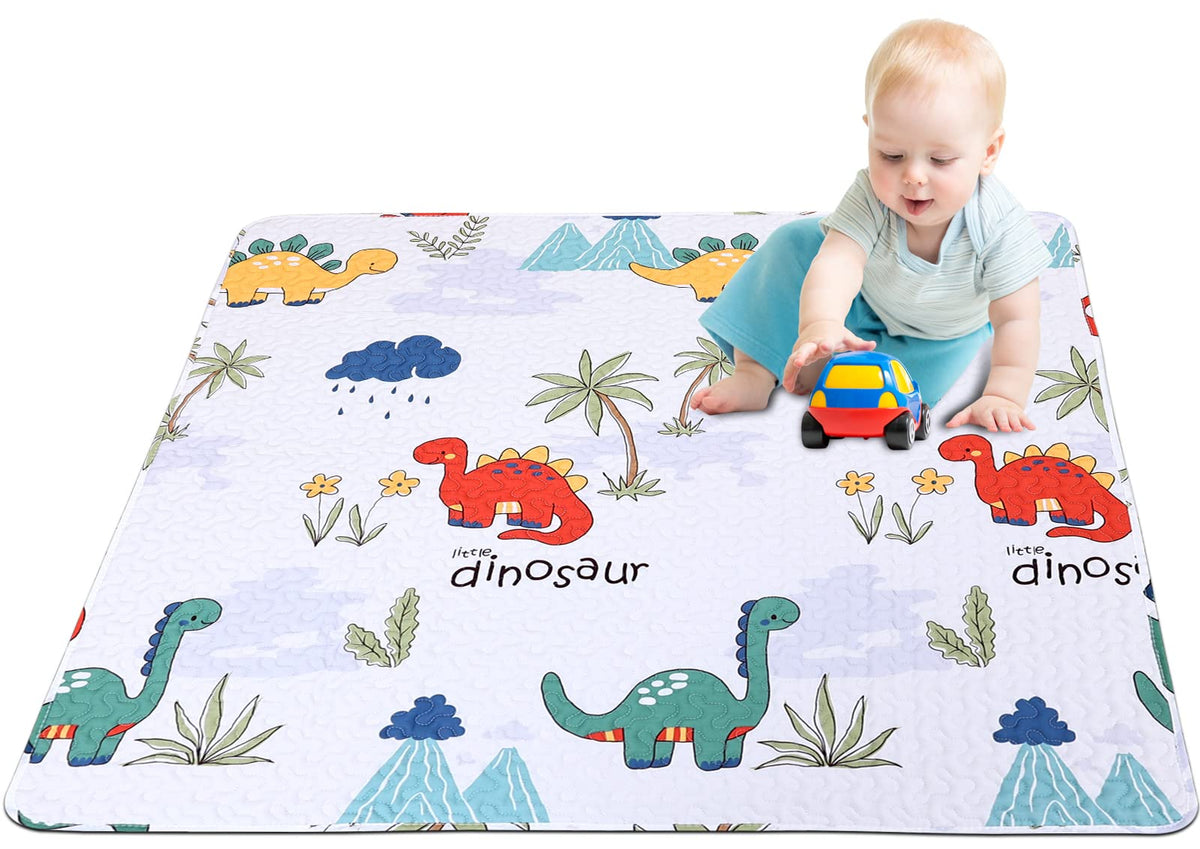 MIIMER 50x50 play mat microfiber surface gentle to baby's skin