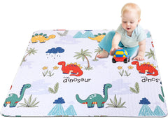 MIIMER 50x50 play mat microfiber surface gentle to baby's skin