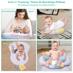 MIIMER baby nursing position support elevates feeding height for easier grips.