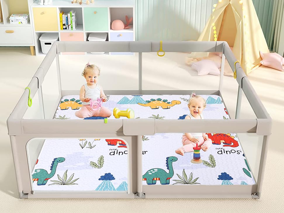 MIIMER large play area suitable for infants and toddlers