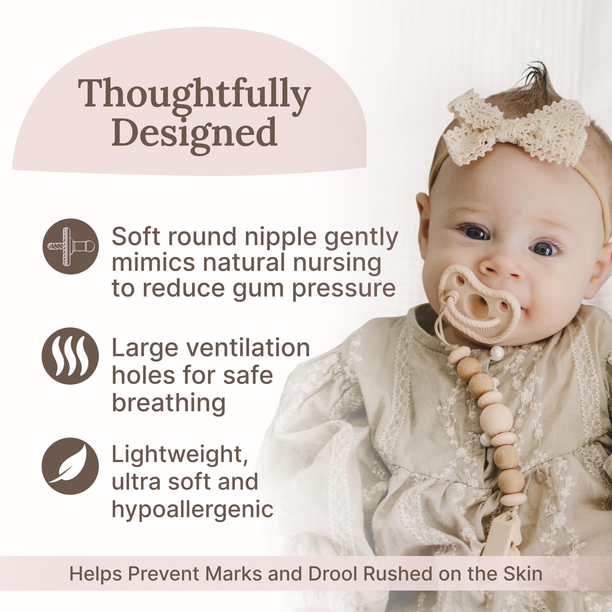 Mila & Lulu modern neutral tones complement baby outfits