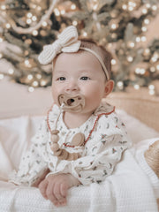 Mila & Lulu seamless design pacifier reduces crevices for hygiene