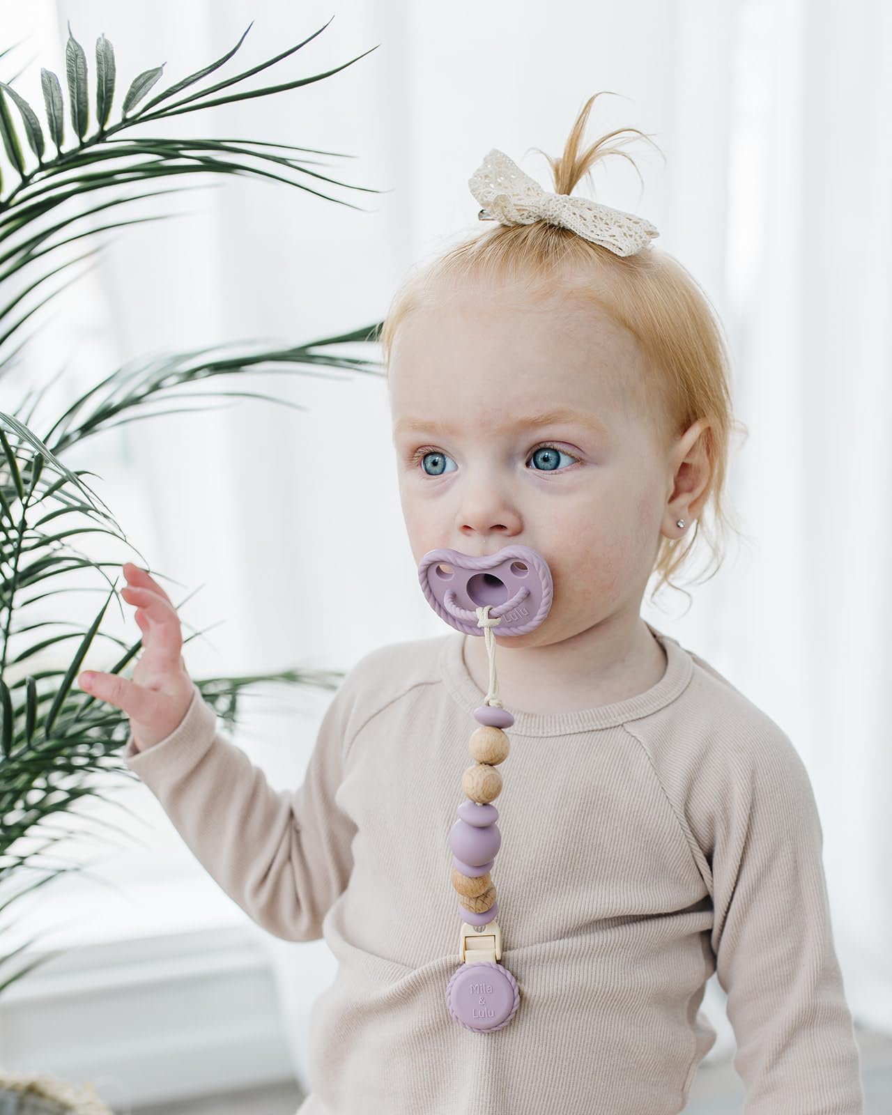 Mila & Lulu two large breathing holes promote airflow and skin comfort.