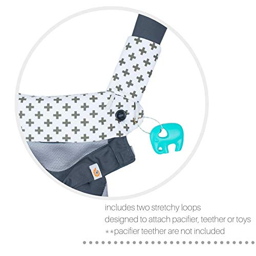 Mila Millie ergonomic fit on Ergobaby Four Position 360 and other carriers.