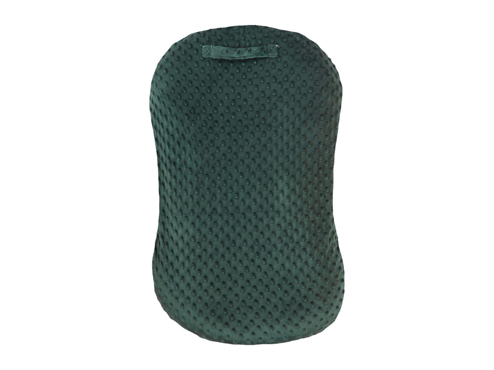 Mila Millie water-resistant cover forest, close-up showing spill protection and easy-clean surface.