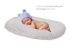 Mila Millie wipeable fabric side keeps surfaces clean between nursery resets.